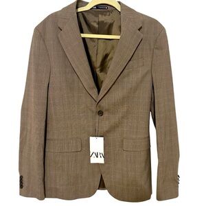 Zara Men's Brown Blazer